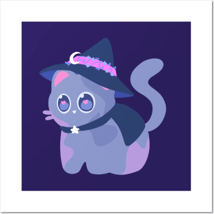 Little Witch Catto Posters and Art